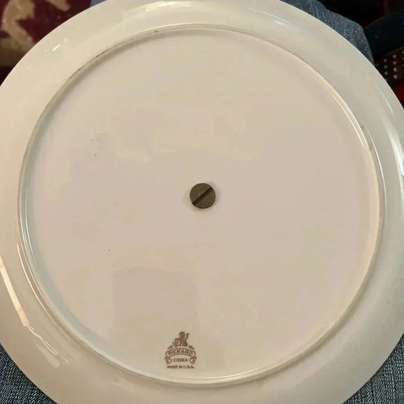 Pickard Holly Fine China Ivory Porcelain Decorated Sprigs of Holly Christmas - Picture 7 of 8